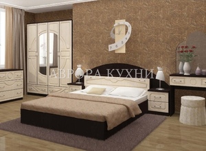Цвет венге в дизайне спальни