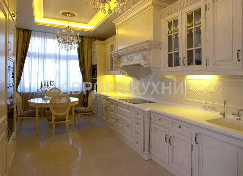 Кухня "Дина арт.27" эмаль с фрезой