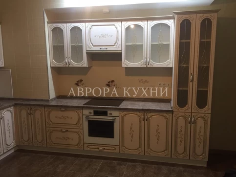 Угловая кухня с патиной "Боско-3 арт.12" мдф