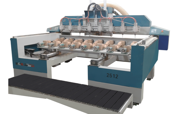 Фрезерный многошпиндельный станок HCM 2512 CNC (ЧПУ)