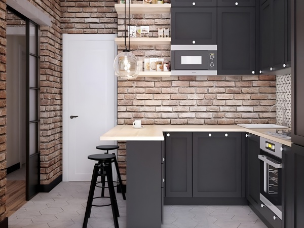 Кухня "Селена арт.15" Эмаль матовая