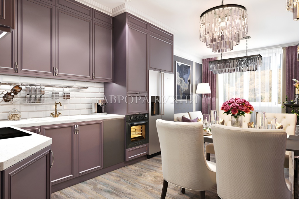 Кухня Бургунди арт.1 эмаль Кухня Бургунди арт.1 эмаль