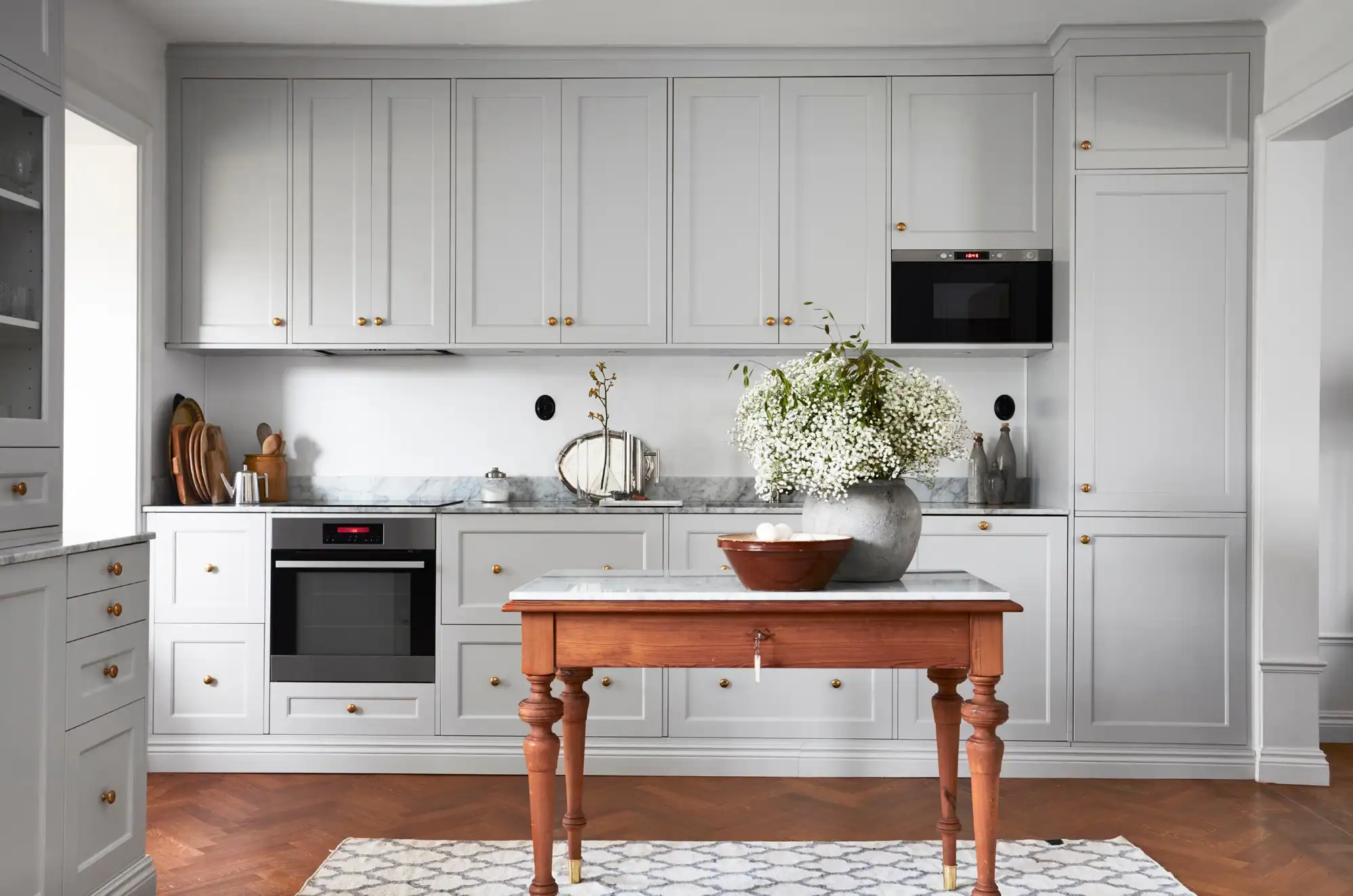 Кухня "Нонна арт.34" эмаль