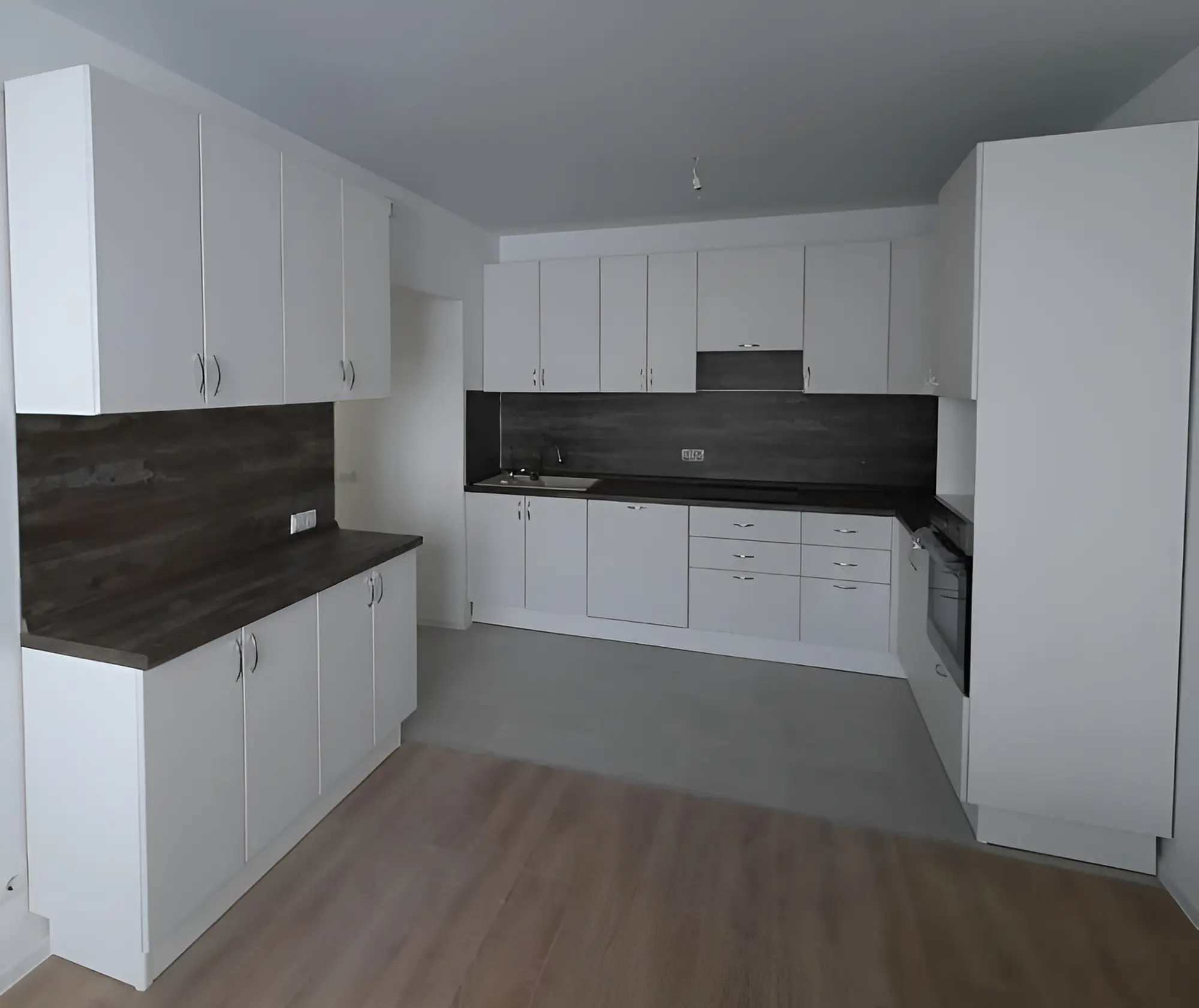 Кухня "Вента арт.6" мдф с пеналом