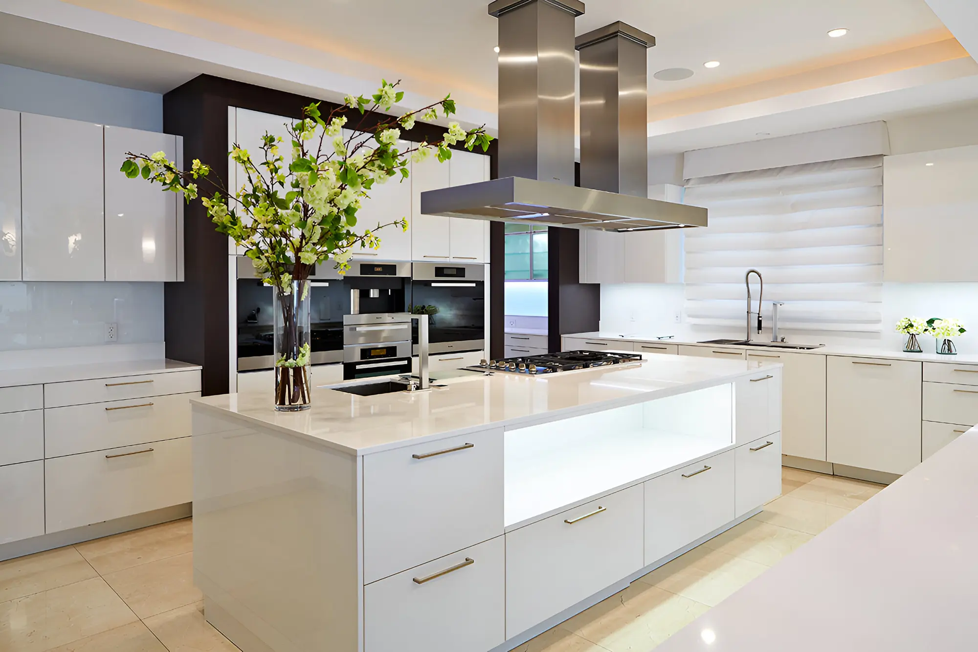 Кухня "Келли арт.6" пластик глянец