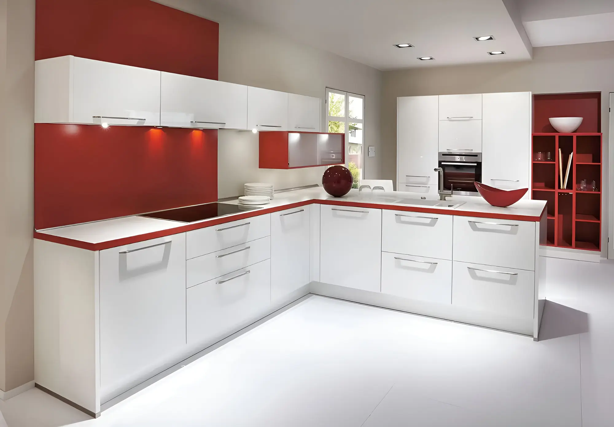 Кухня "Хильда арт.1" мдф глянец