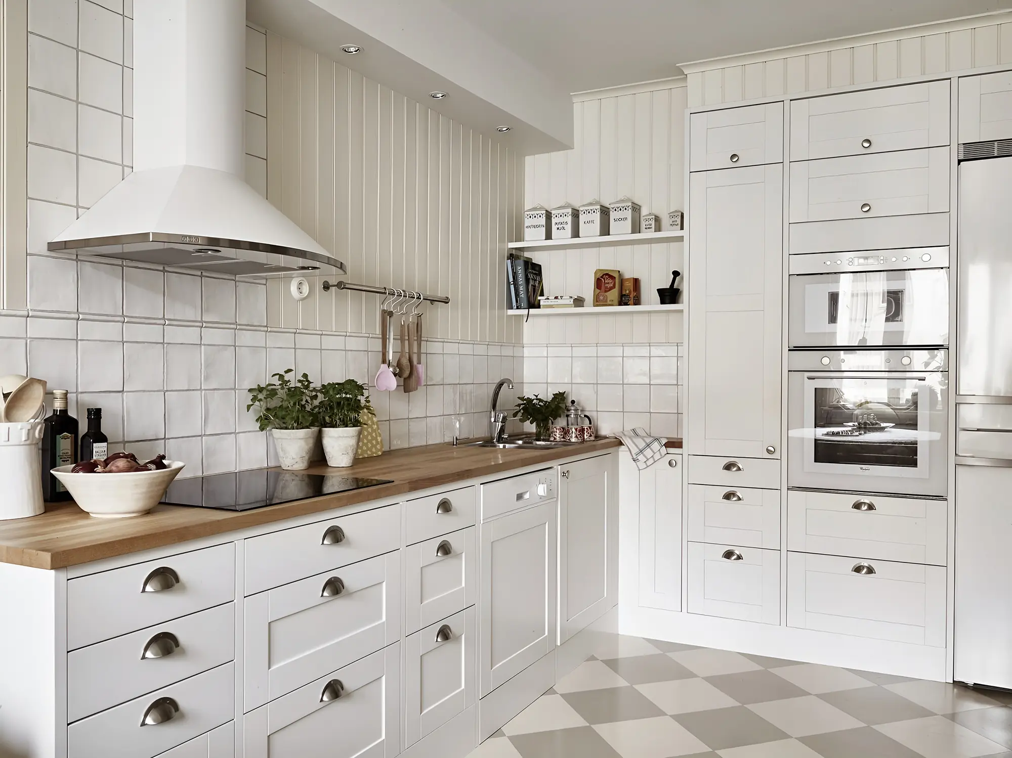 Кухня "Влада арт.1" эмаль