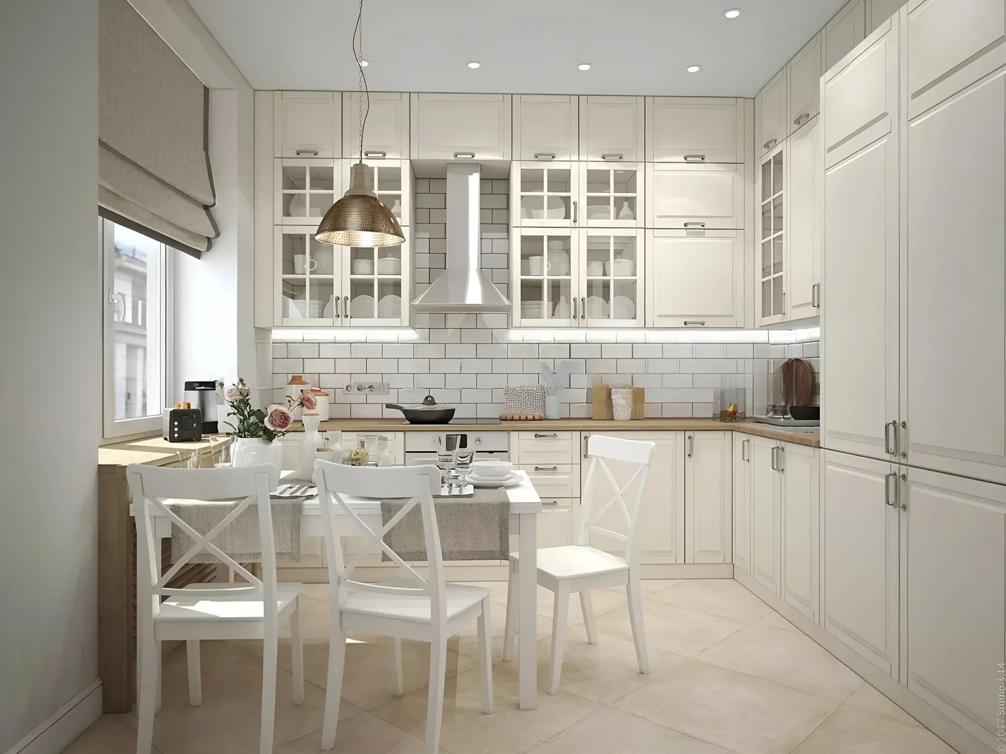 Кухня "Елизавета арт.17" мдф