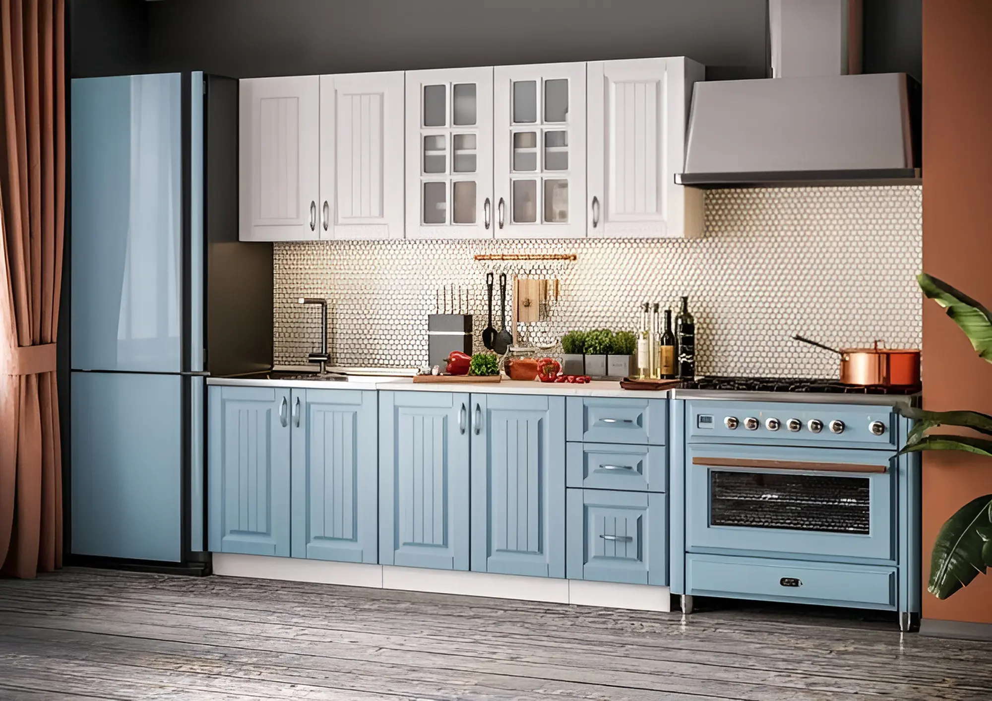 Кухня "Лиана  арт.8" мдф