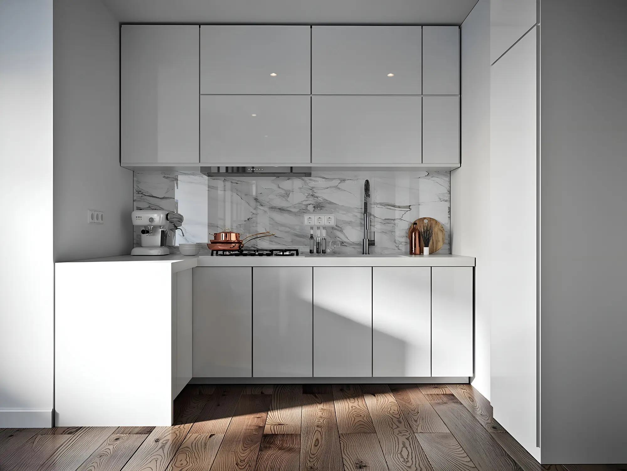 Кухня "Линда арт.15" мдф глянец