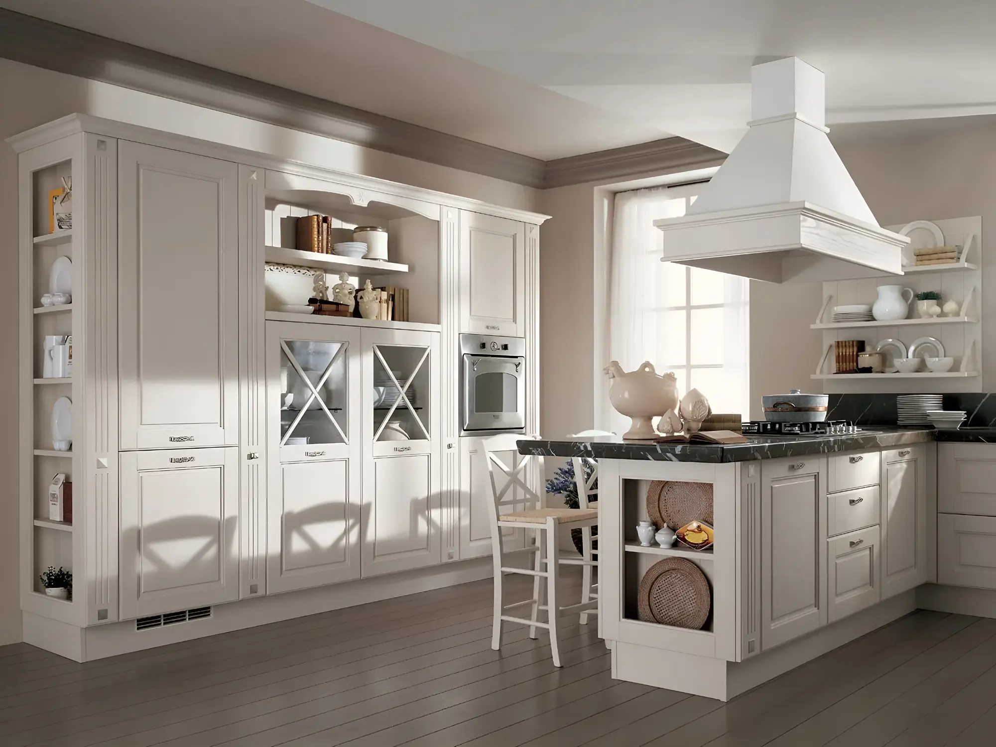 Кухня "Любава арт.12" мдф матовый