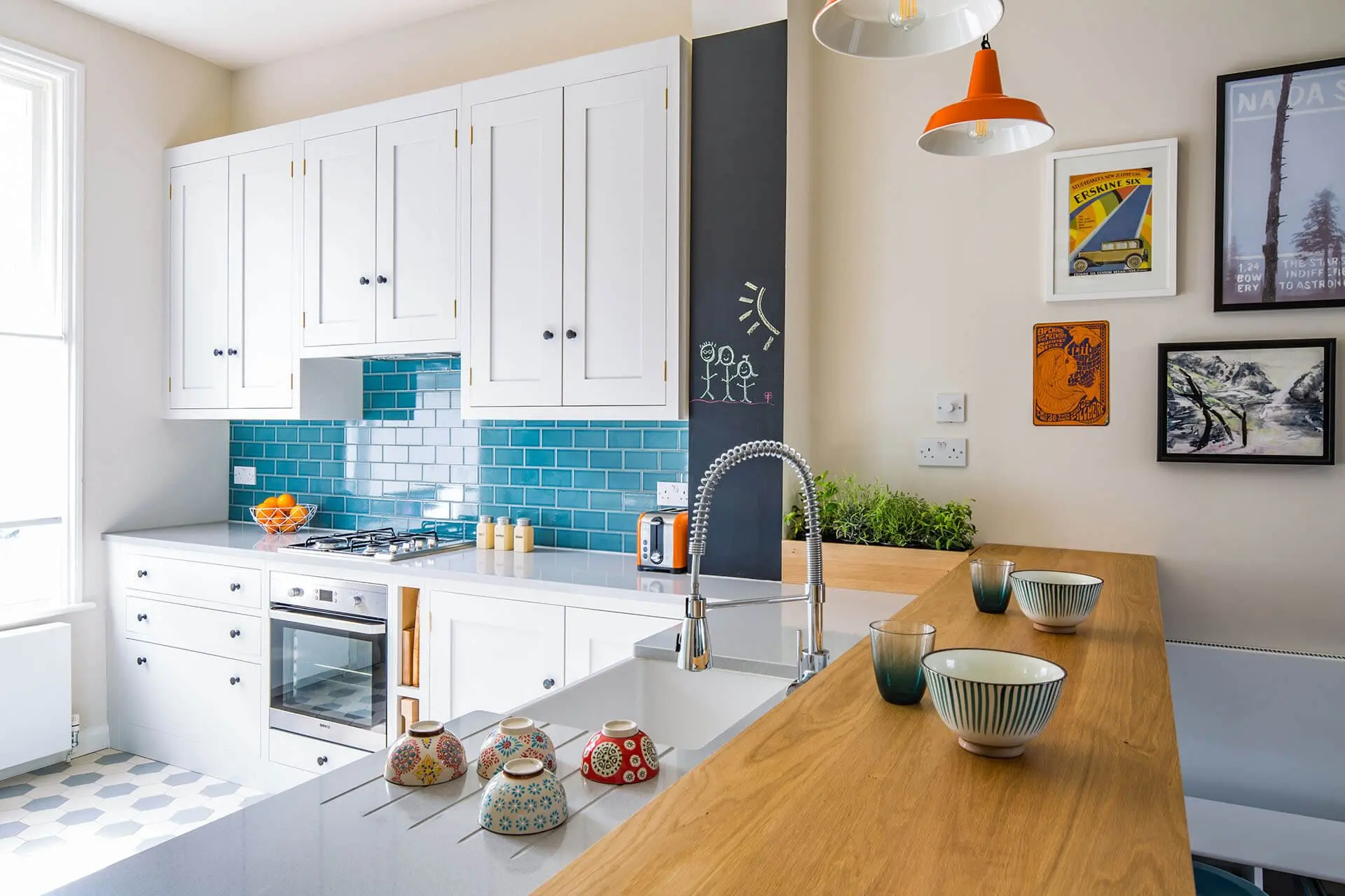 Кухня "Скандинавия арт.2" мдф