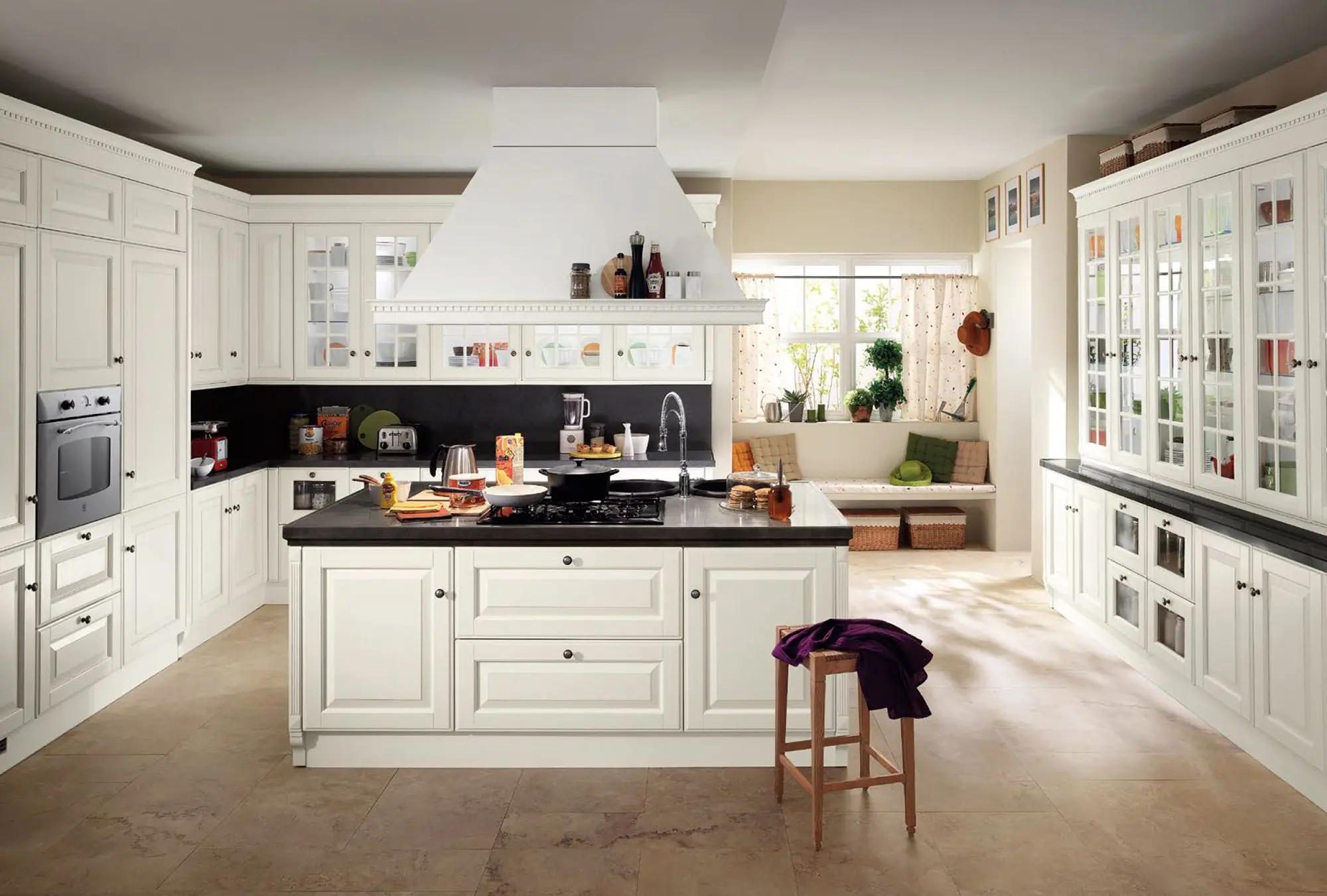 Кухня "Тамила арт.3" Эмаль матовая