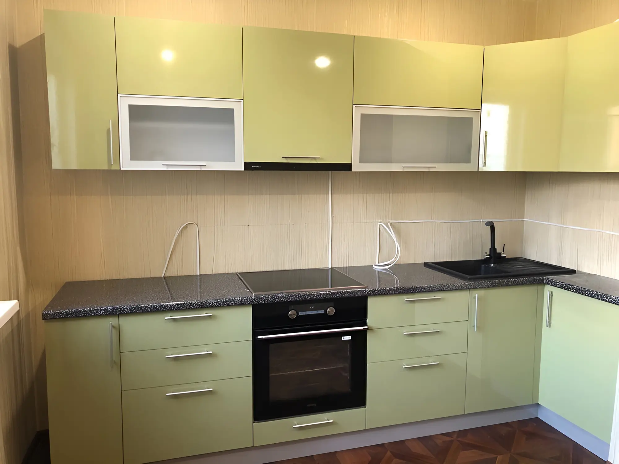 Кухня "Лара арт.2" пластик