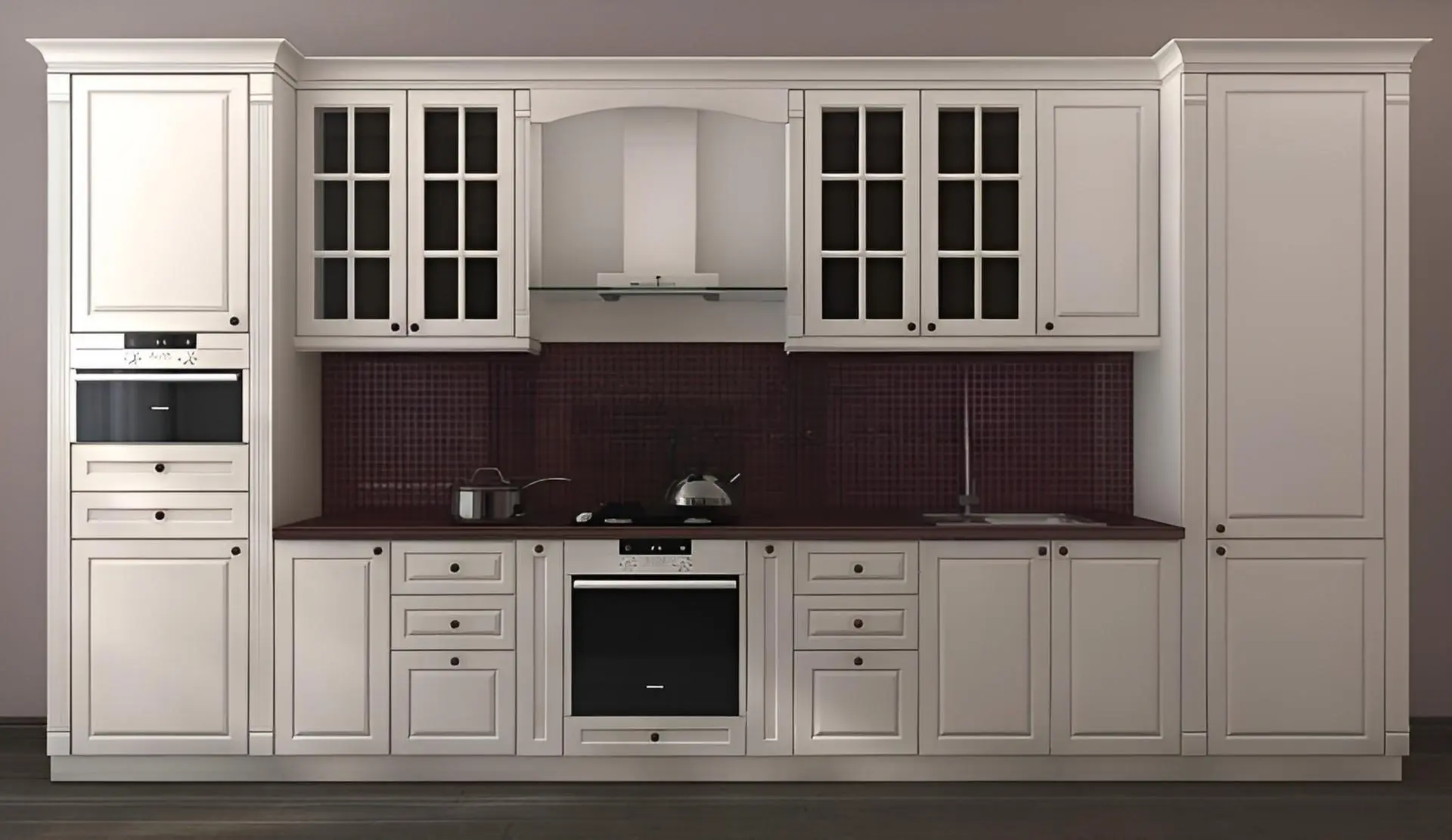 Классическая кухня "Лиза арт.4" мдф