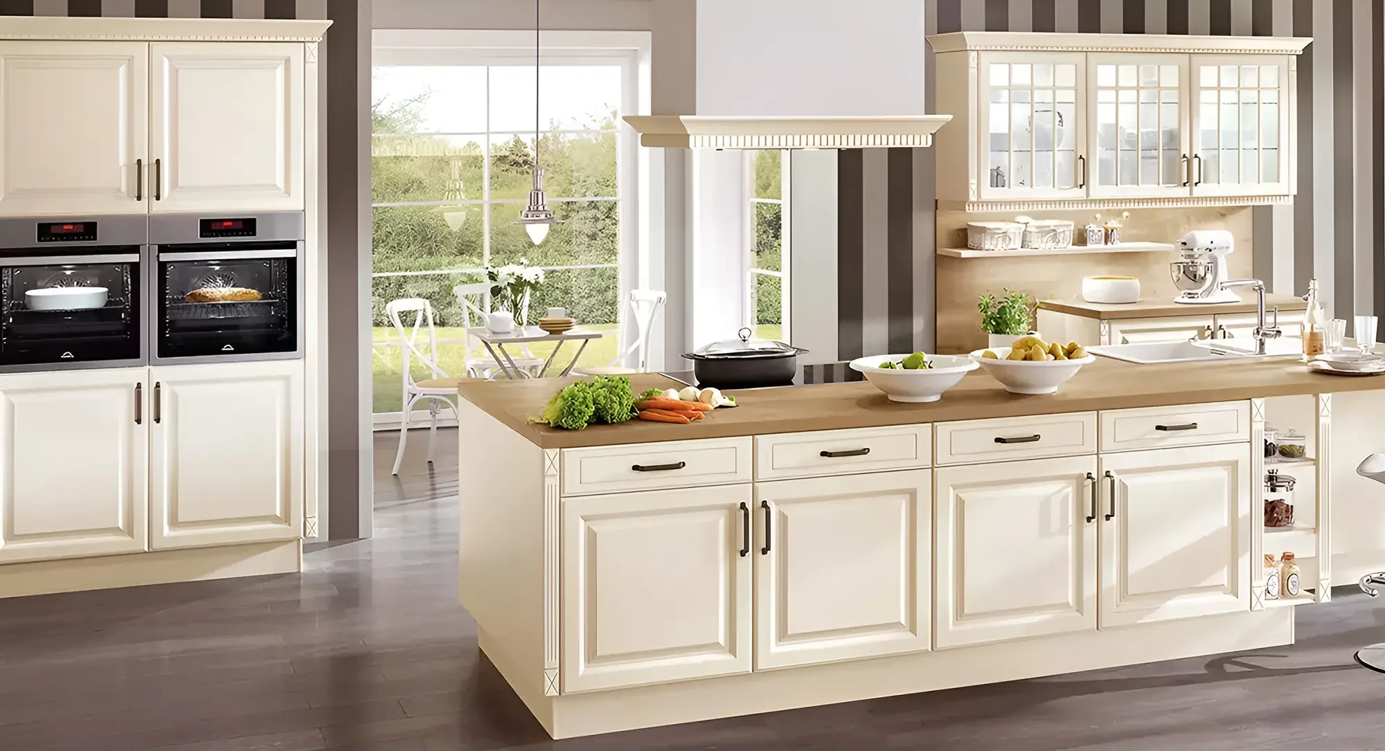 Кухня "Юлианна арт.9" эмаль