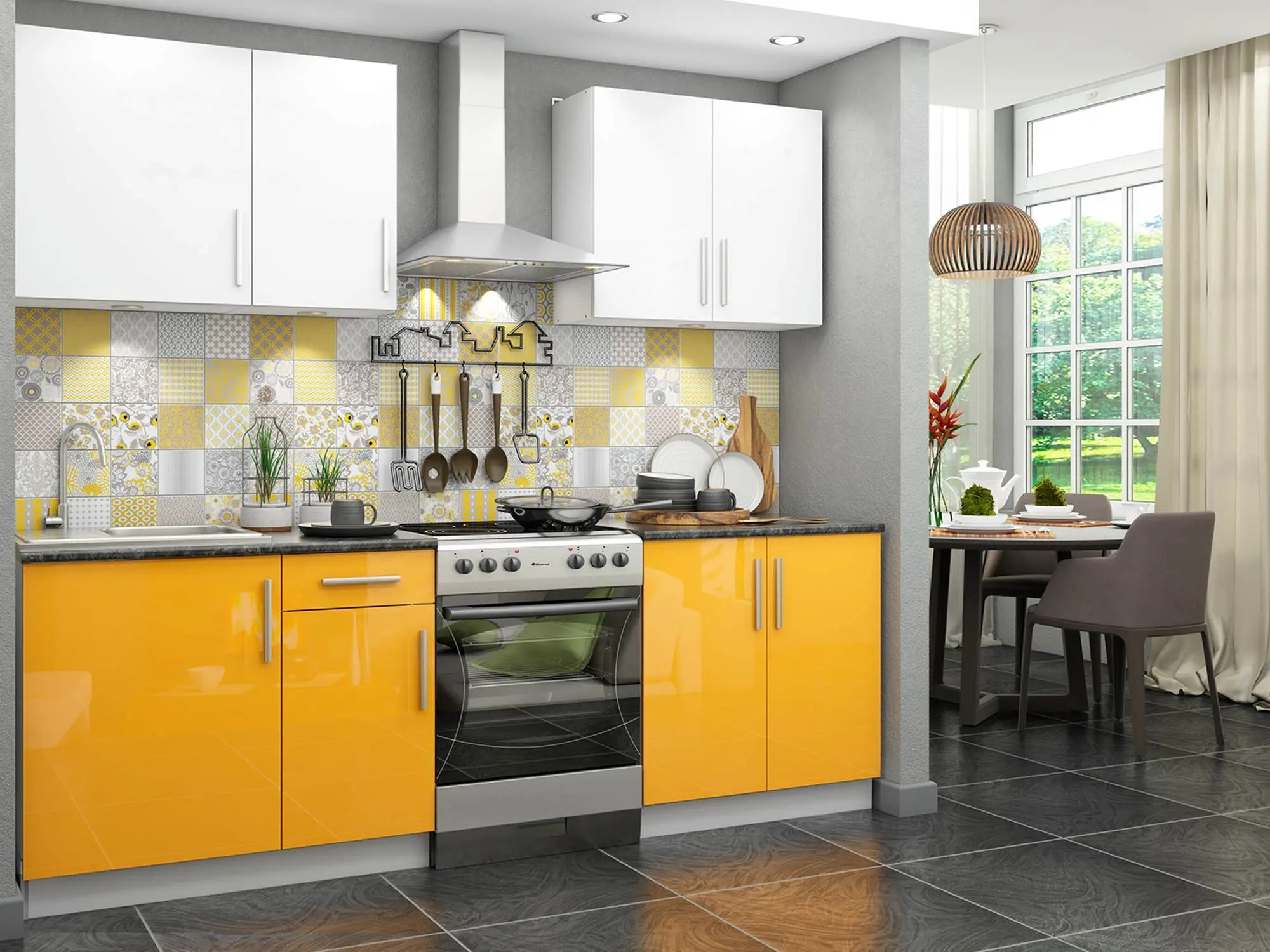 Кухня "Сьюзан арт.28" пластик