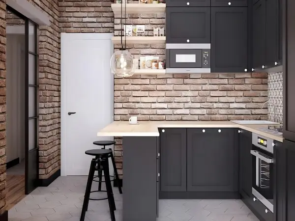 Кухня "Селена арт.15" Эмаль матовая